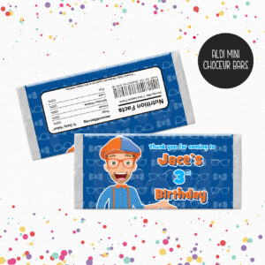 BLIPPI Chocolate Wrappers