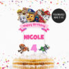 PAW PATROL Cake Topper - Image 2