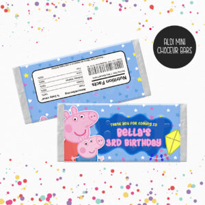 PEPPA PIG Chocolate Wrappers
