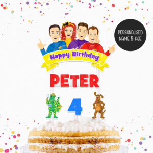 THE WIGGLES Cake Topper