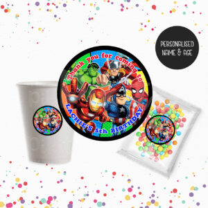 AVENGERS Round Stickers (60mm)