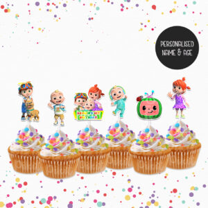 COCOMELON Cupcake Toppers