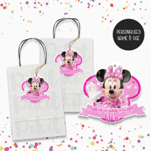 MINNIE MOUSE Thank You Tags
