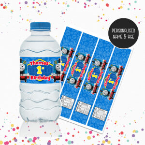 THOMAS AND FRIENDS Water Bottle Labels